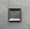 HIROMITSU TOBIMATSU Mountain Plate Square S Gray