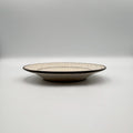 Shinogi Rim Plate 5-sun, White