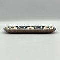 Okinawa ware plate made by hand in Okinawa, Japan