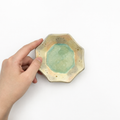 Okinawa ware bowl made by hand in Okinawa, Japan