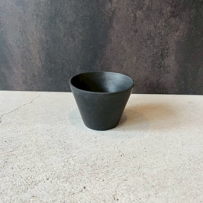 Carbonized Yakishime Teacup