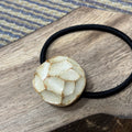White incense holder from Seto, handmade in Japan