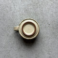 Woodgrain White Mug No.2 — Kasama, shipped worldwide from Kyoto
