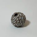 Carved Single-Stem Vase, Brown-Toned, shipped worldwide from Kyoto