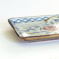Peach-shaped long plate