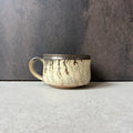 Woodgrain White Mug No.1 — Kasama. Handmade Kasama ware from Japan.