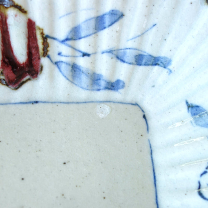 Japanese white plate from Tokyo — Tokyo ware