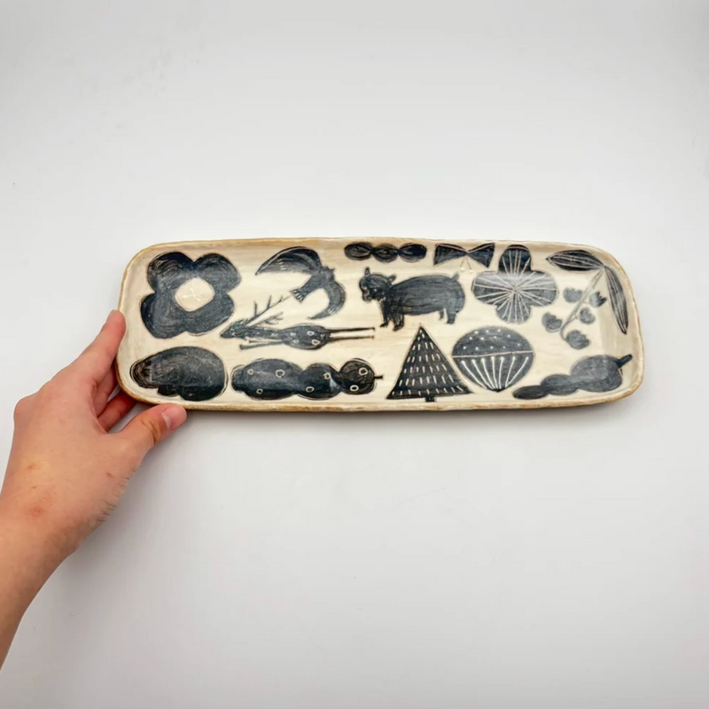 Long plate