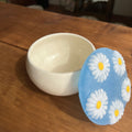 Flower Crown Small Plate, Blue Mix, shipped worldwide from Kyoto