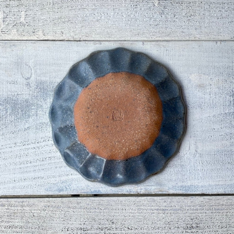Gray Glaze Rinka Deep Plate, Small