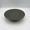 Shinogi Rim Plate, Large, Black