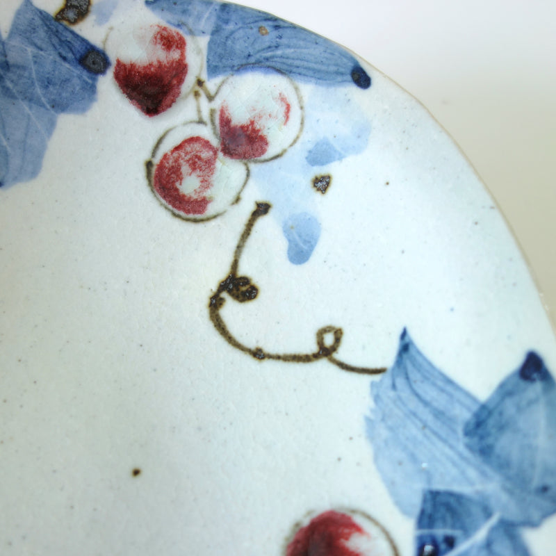 Grape Oval Plate
