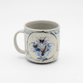 Blue mug from Tokyo, handmade in Japan