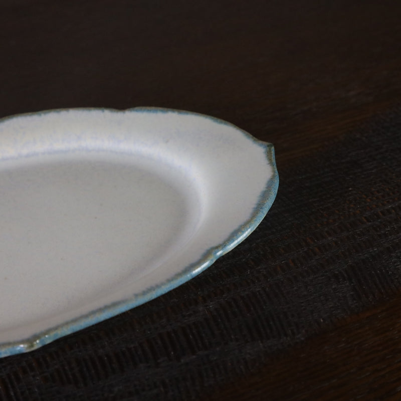 Kyoto ware plate made by hand in Kyoto, Japan