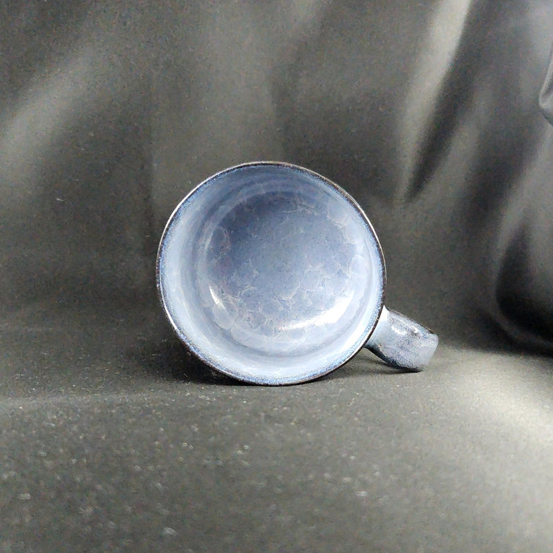 Handmade Kyoto ware mug, one of a kind