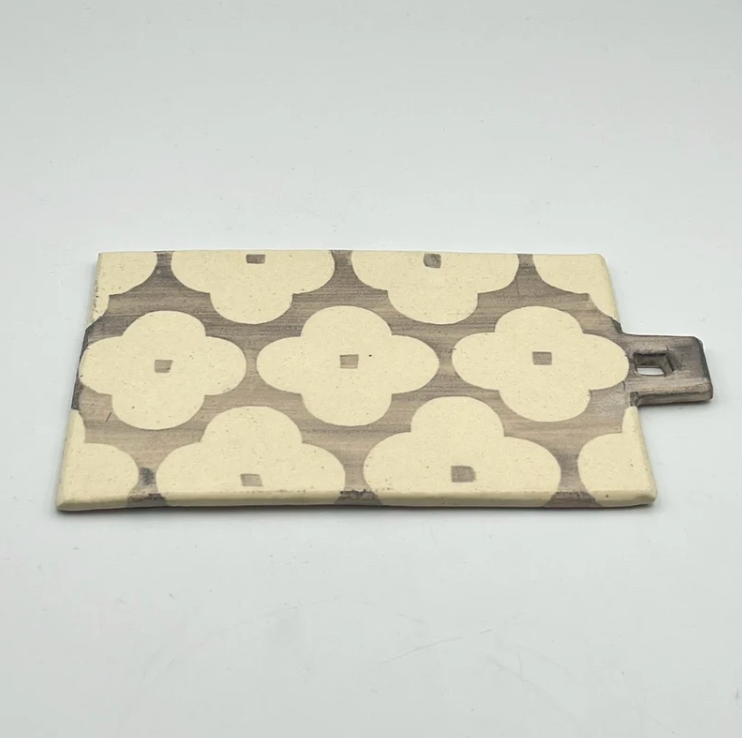 Shoko Maeda Tile Plate, Gray