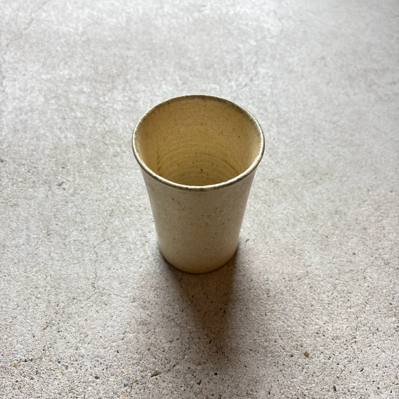 white/free cup【16】｜川澄智一 笠間焼のフリーカップ – Kyoto nokaze