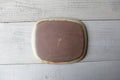 Rough Iron Wire Bread Plate Large