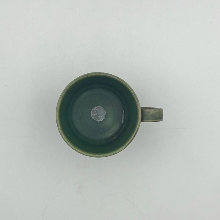 Ball-foot coffee cup - Green