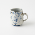 Blue mug from Tokyo, handmade in Japan