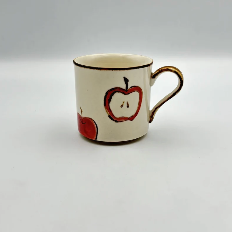 Handmade Okinawa ware mug, one of a kind