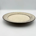 Shinogi Rim Plate 8 Sun White