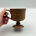 Jade-footed Coffee Cup - Brown