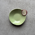 Joined Bowl, Dragon Fruit — Okinawa. Handmade Okinawa ware from Japan.