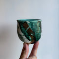 Miyazaki ware teacup made by hand in Miyazaki, Japan