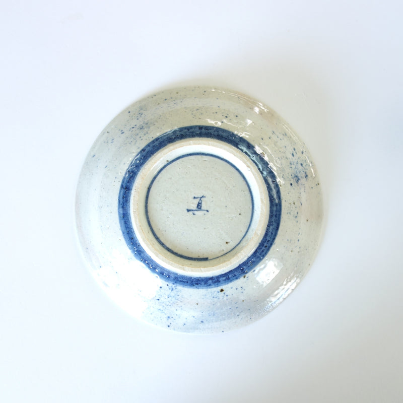 Handmade Tokyo ware plate, one of a kind