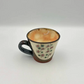 Black mug from Okinawa, handmade in Japan
