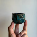 Handmade Miyazaki ware sake cup, one of a kind