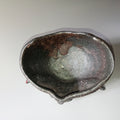 Handmade Bizen ware teacup, one of a kind