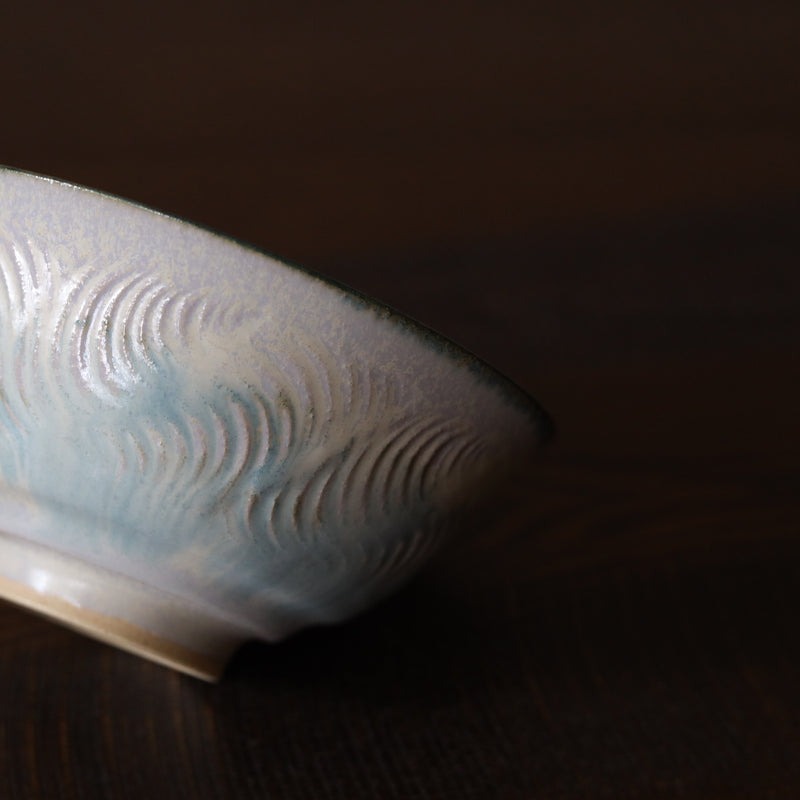 Handmade Kyoto ware bowl, one of a kind