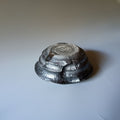 Japanese black sake cup from Bizen — Bizen ware