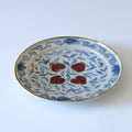 Sometsuke Peach Plate, 21cm