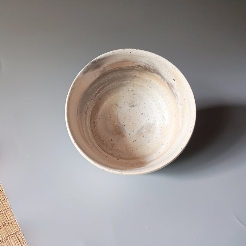 Handmade Bizen ware plate, one of a kind