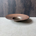 Handmade Kasama ware plate, one of a kind