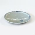 White plate from Tokyo, handmade in Japan