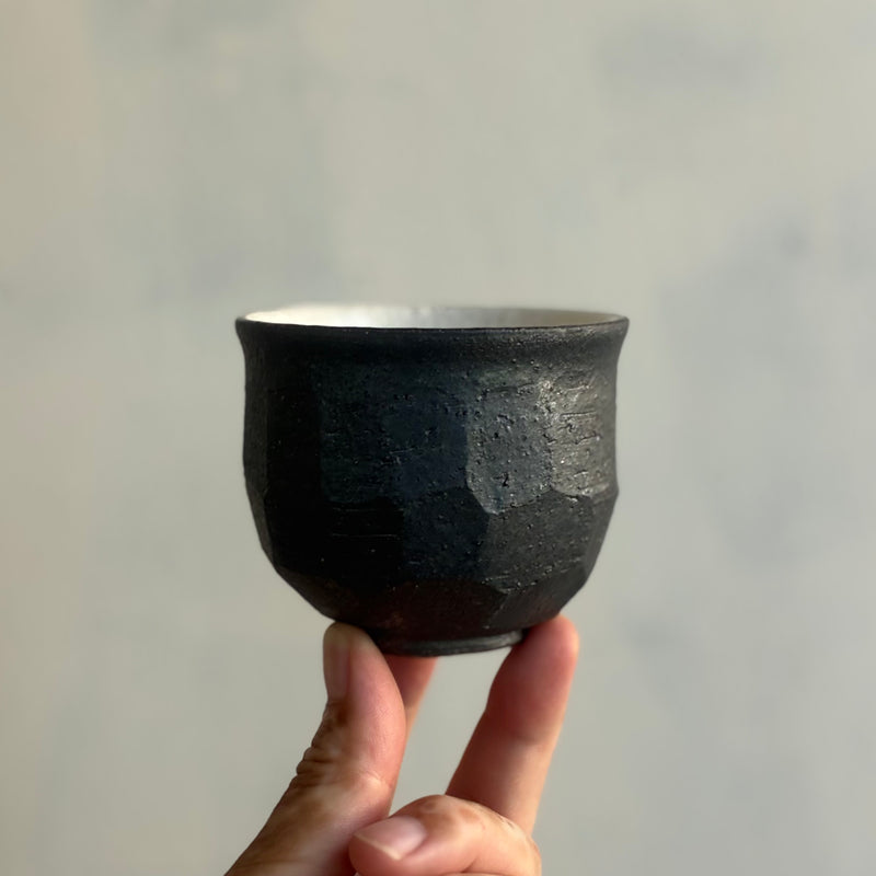 Miyazaki ware teacup made by hand in Miyazaki, Japan