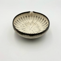 Hana Shinogi Katakuchi Bowl - White