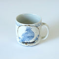 Dove Mug. Handmade Tokyo ware from Japan.