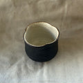 Black teacup from Miyazaki, handmade in Japan