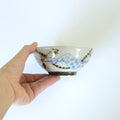 Japanese Pattern Rice Bowl. Handmade Tokyo ware from Japan.