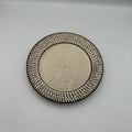 Shinogi Rim Plate 8 Sun White
