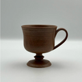 Jade-footed Coffee Cup - Brown