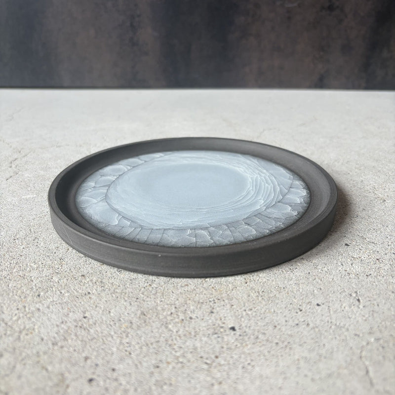 Handmade Odawara ware plate, one of a kind