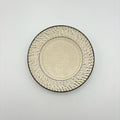 Shinogi Rim Plate 5-sun, White