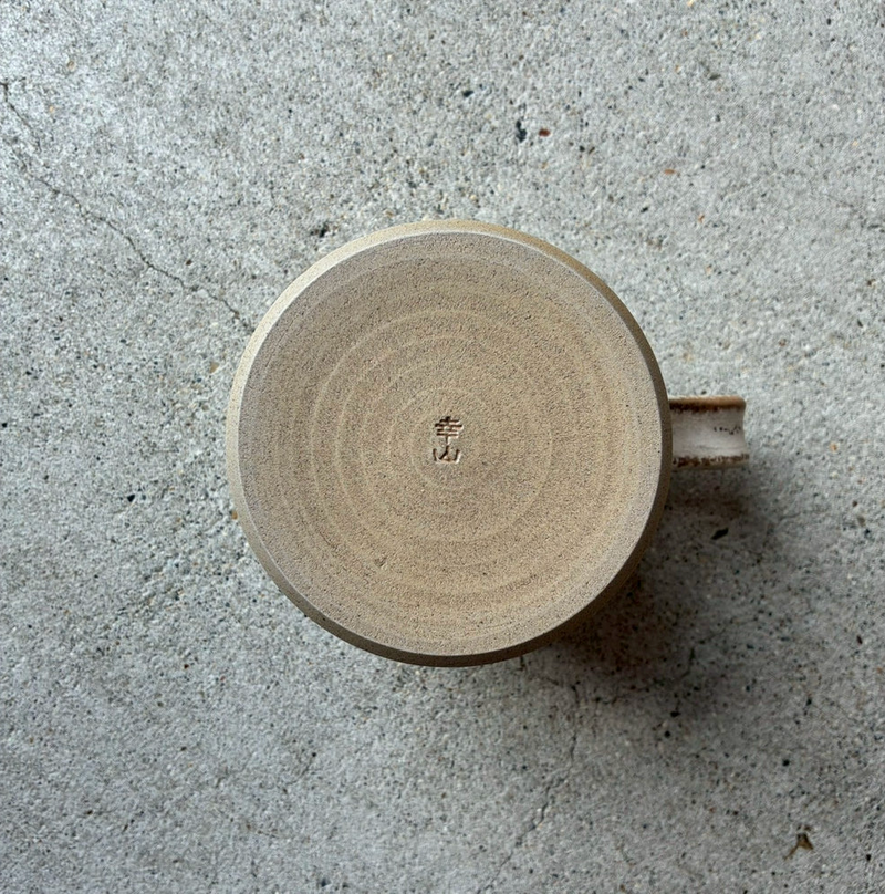 Shinogi Indented Mug White