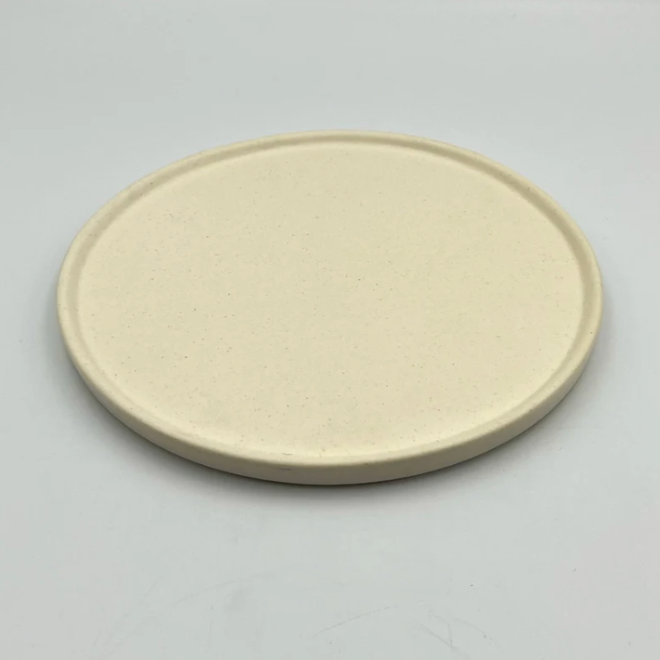 nagi plate matte white